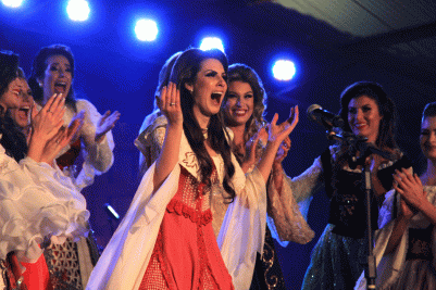 Maiara Perottoni  a Rainha da Festa Nacional da Uva 2019